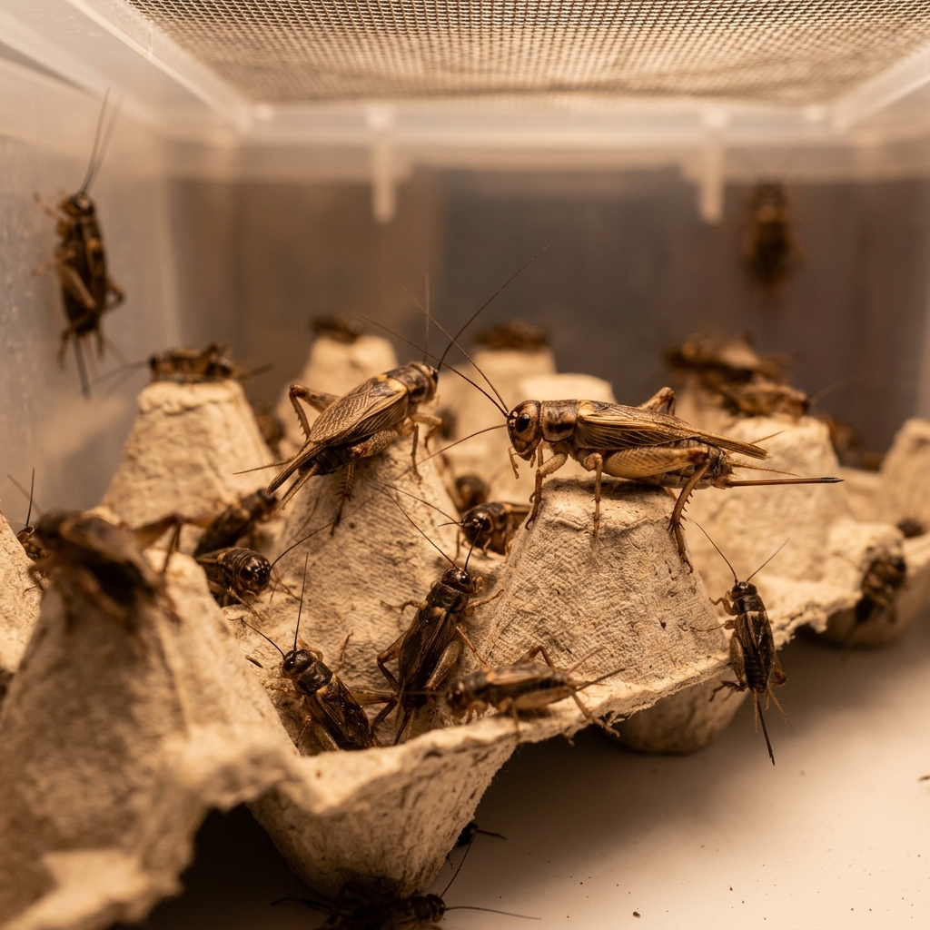 Crickets — Acheta domesticus