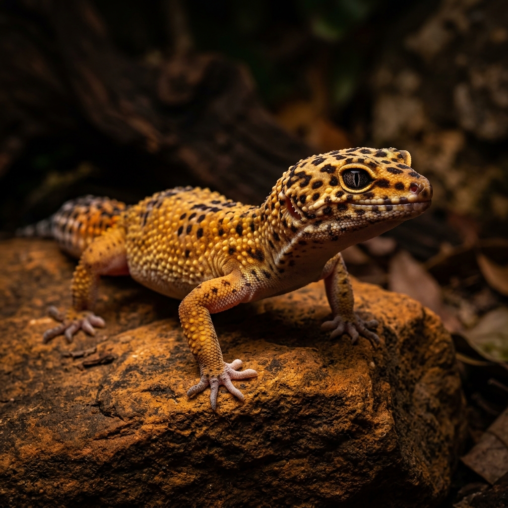 Leopard Gecko — Eublepharis macularius